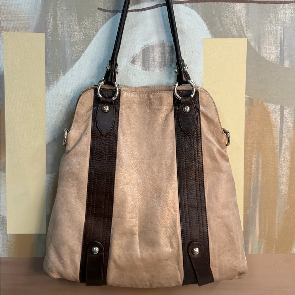 made in italy leather market bag